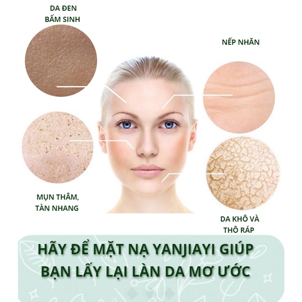 Mặt Nạ Ngủ Thạch Collagen YANJIAYI - Nâng Cơ Bổ Sung Collagen Cấp Nước Dưỡng Ẩm Căng Bóng, Thu nhỏ lỗ chân lông | WebRaoVat - webraovat.net.vn