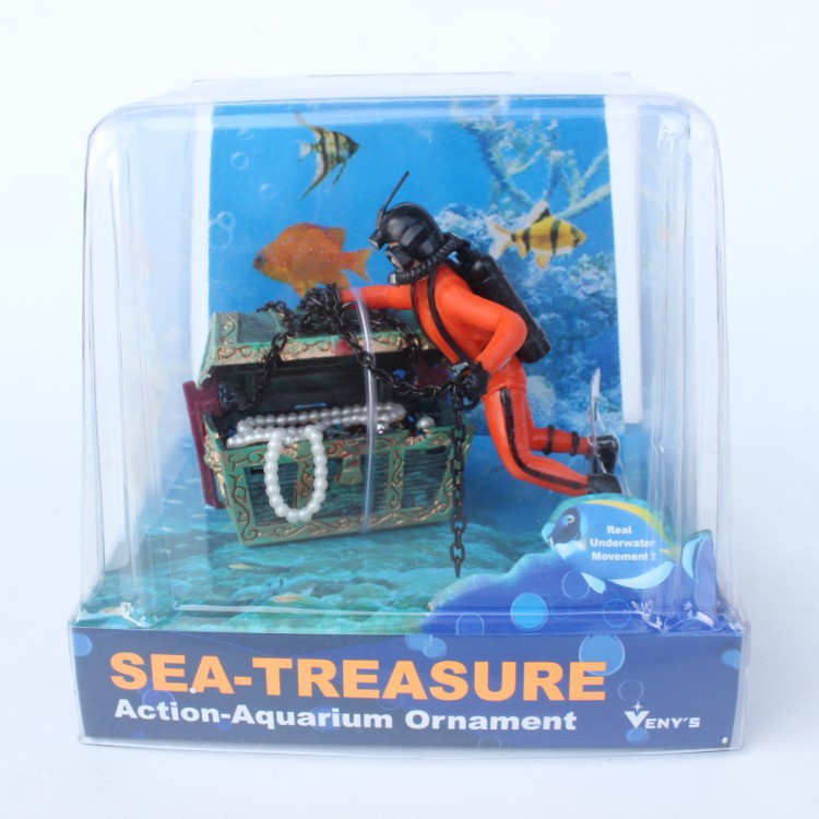 1 Tượng Trang Trí Bể Cá Hình Chú Ếch Ngộ Nghĩnh Đáng Yêu