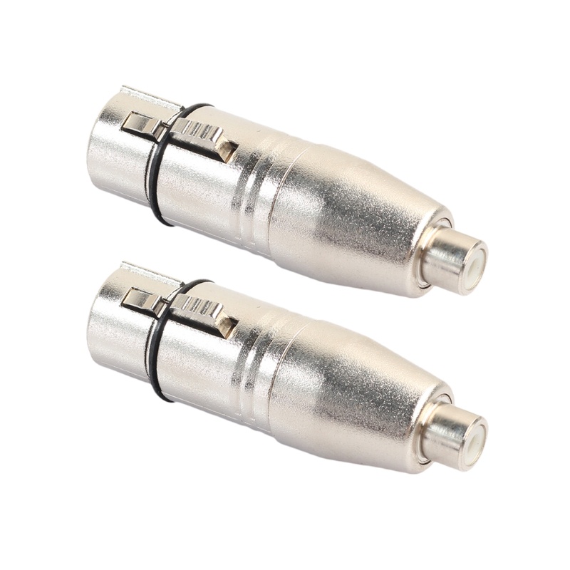 Bộ 2 Đầu Nối Chuyển Đổi Female Sang RCA Female Cho Loa Microphone