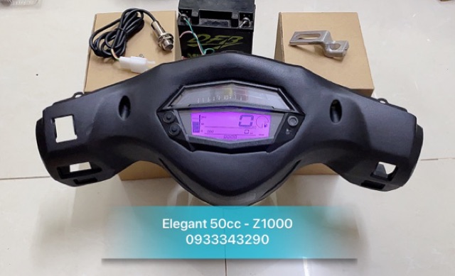 TRỌN BỘ BỢ CỔ ELEGANT 50cc CHẾ ĐỒNG HỒ Z1000