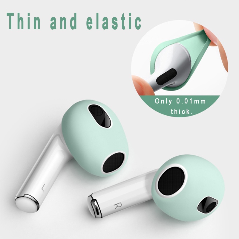 Nút Bọc Đầu Tai Nghe Bằng Silicone Cho AirPods 2021 3rd 3