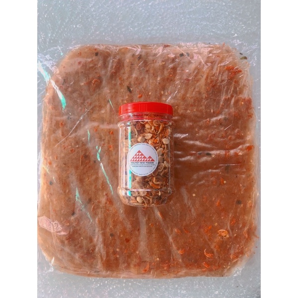 Combo 500gr bánh tráng dẻo tôm/dẻo cay và 200gr hành phi tép sấy - Nguyệt Như