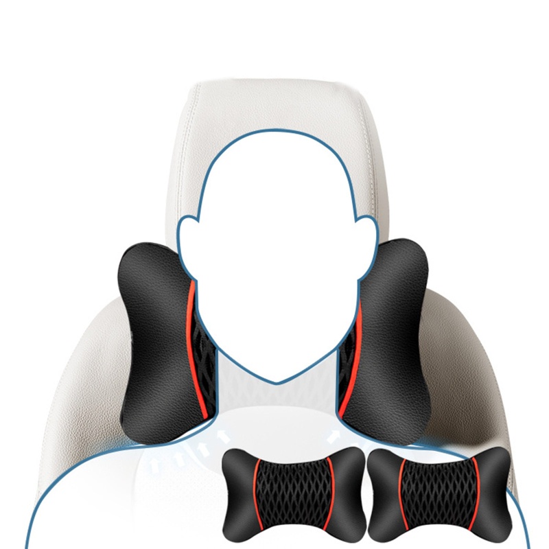 Vỏ Gối Tựa Đầu Gắn Ghế Ngồi Xe Hơi Thoải Mái