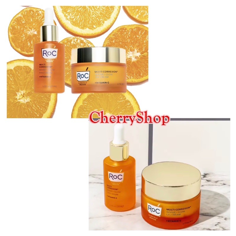 Tinh chất sáng da RoC Multi Correxion Revive+glow Vitamin C Daily Serum