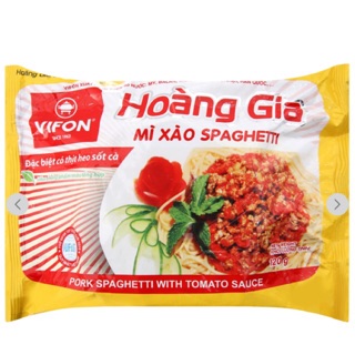 Mì xào ăn liền hương vị Xốt Spaghetti gói 120g/ hộp 120g