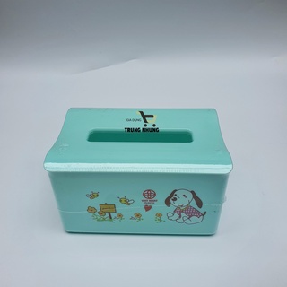 Hộp đựng giấy ăn để bàn bằng nhựa Việt Nhật MẪU MÓI ( NO: 2728 ) cho quán ăn, gia đình HBQ bokisd.store