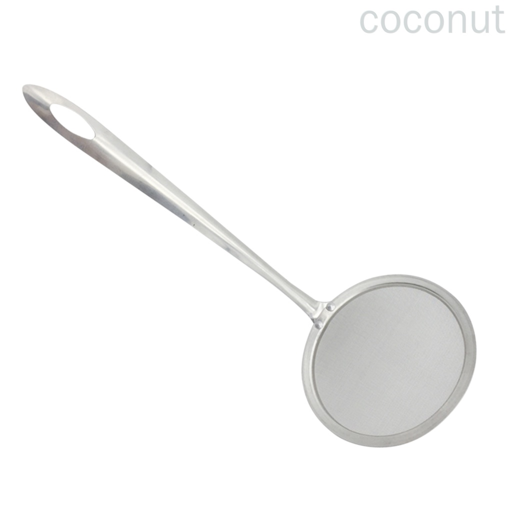 Dụng Cụ Lọc Dầu Bằng Thép Không Gỉ Có Tay Cầm Mở Rộng Tiện Dụng Cho Nhà Bếp