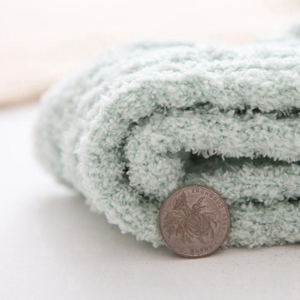 Tất cotton len nhung san hô dày giữ ấm dành cho phòng ngủ