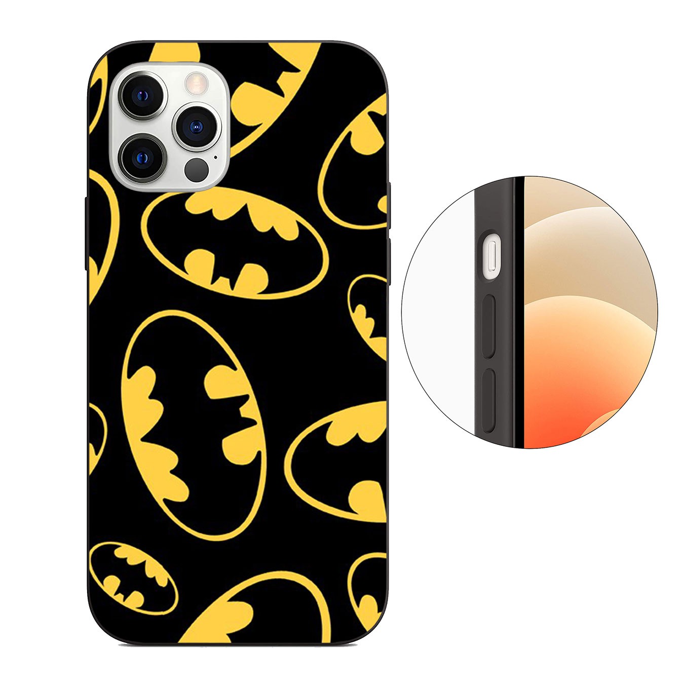 Ốp Lưng Silicone Mềm In Hình Biểu Tượng Batman Cho Vivo V5 Lite V7 Plus V5S Y67 Y75 Y79 Y66 V9 Y85 Y89 X50 Pro Y20 Y11 Y53