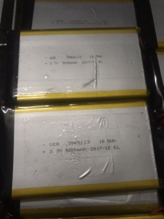 Pin polymer 10000mah 11x65x113 tháo máy