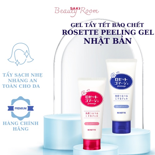 Tẩy Da Chết Rosette - Gel Tẩy Tế Bào Chết  Nhật Bản 120gr