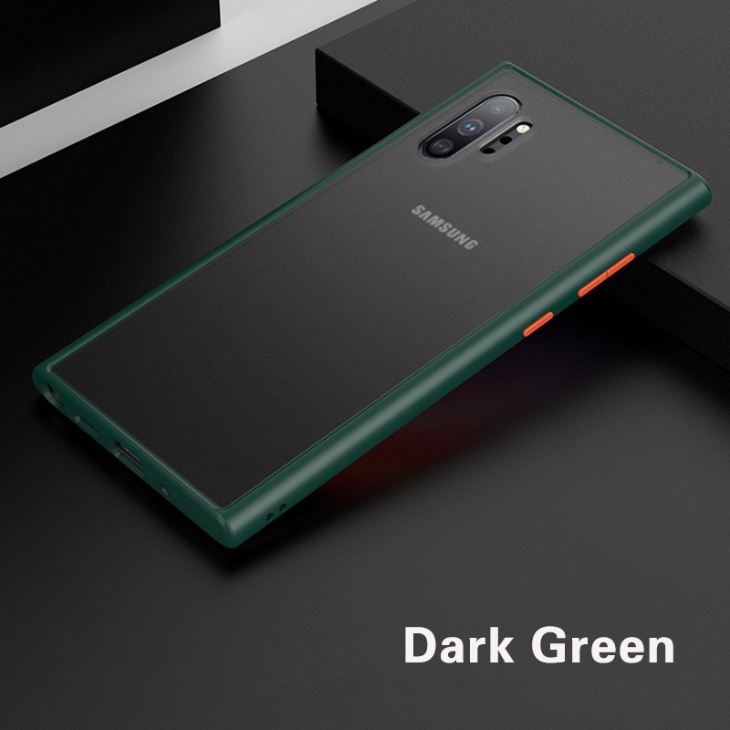 Ốp điện thoại mếm nhám chống va đập cho Samsung Galaxy Note10+ Plus 5G A20S A30S A50S A10S