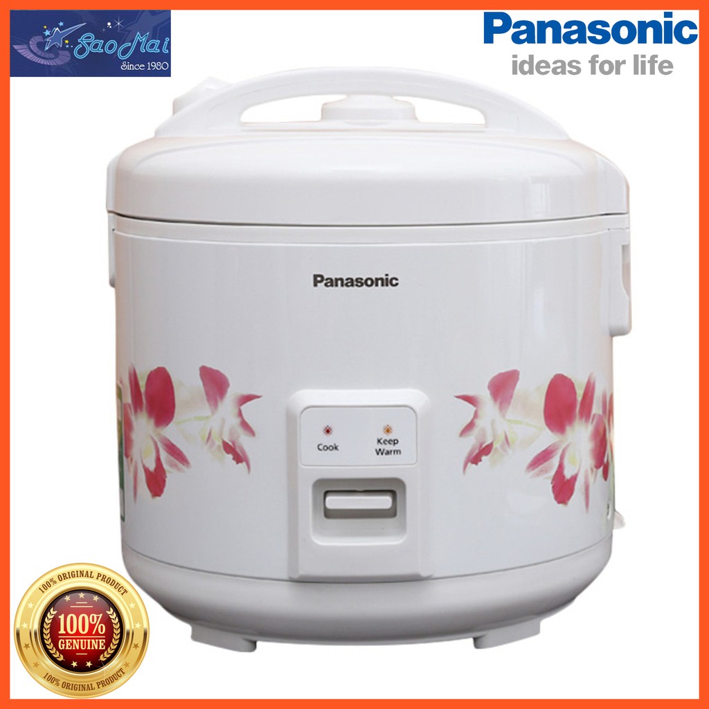 Bảo hành chính hãng - Nồi cơm điện Malaysia Panasonic SR-MVN187HRA