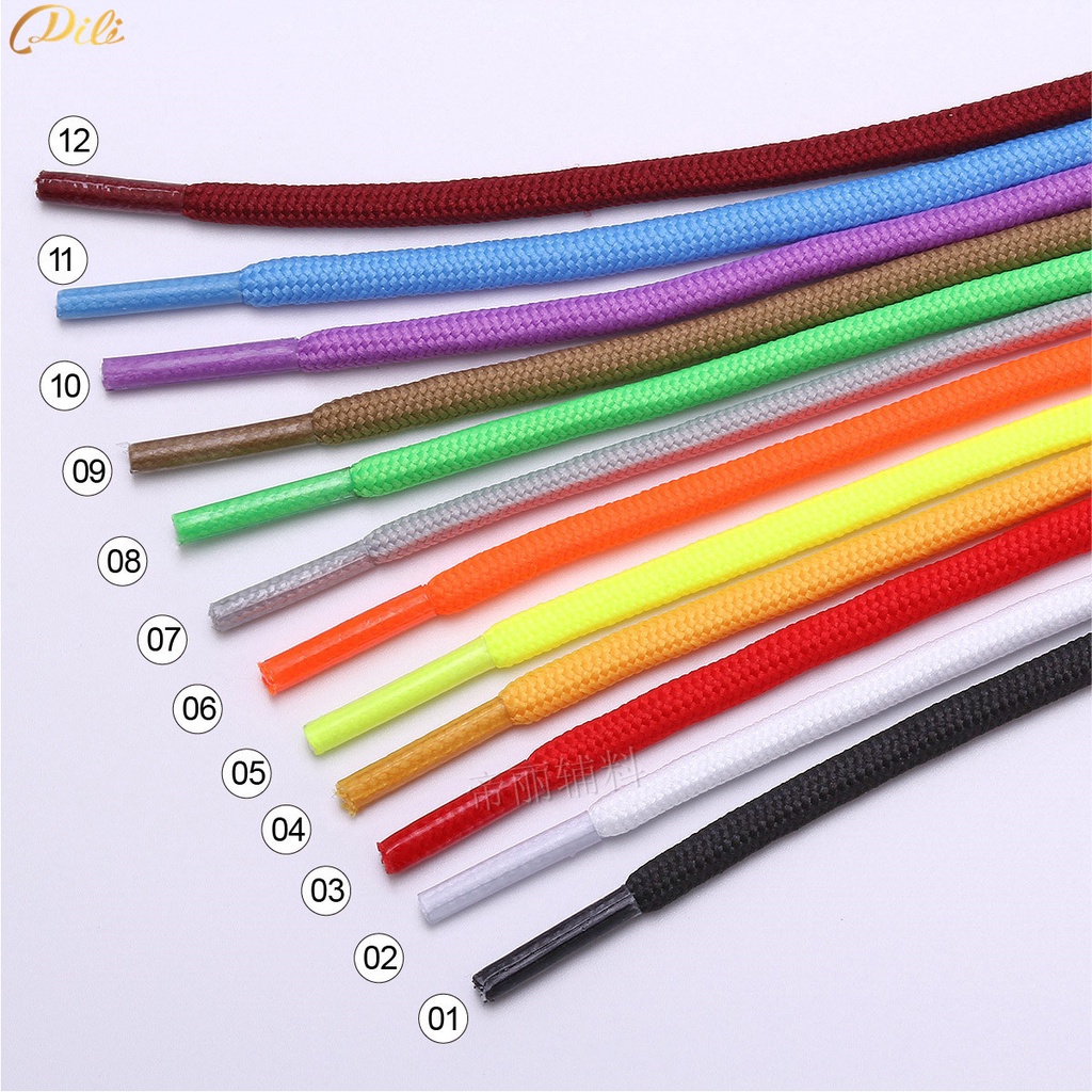 Dây giày cao cấp mẫu bản tròn phản quang siêu bền XIMO (Đủ màu 120cm)