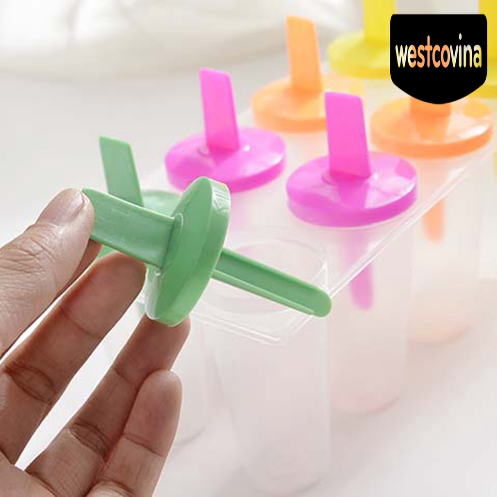 [Hot]☀ Khuôn Làm Kem Que 8 Ngăn Tiện Lợi