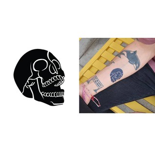 Khuôn xăm đầu lâu