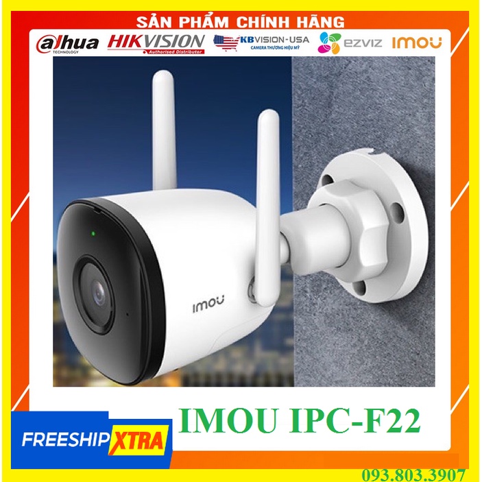 Camera imou F22P 1080P / F42P 4MP 2K - ip WiFi ngoài trời  - HÌNH ẢNH NÉT - ĐẸP - MỚI 2021