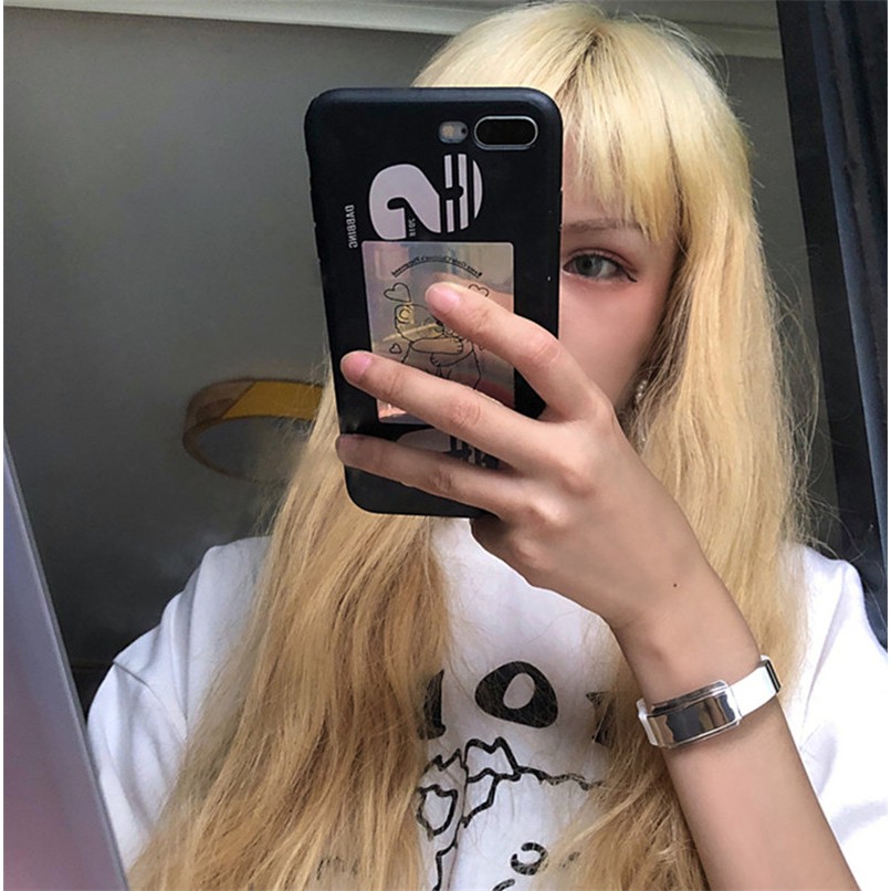 [Spot] Vòng Tay Thép Titan Phong Cách Hàn Quốc Cá Tính