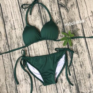 Bikini tam giác basic full màu