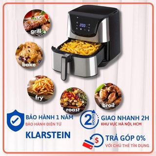 Nồi chiên không dầu Klarstein XXL 5,4 lít điều khiển điện tử - Bảo hành 12 tháng