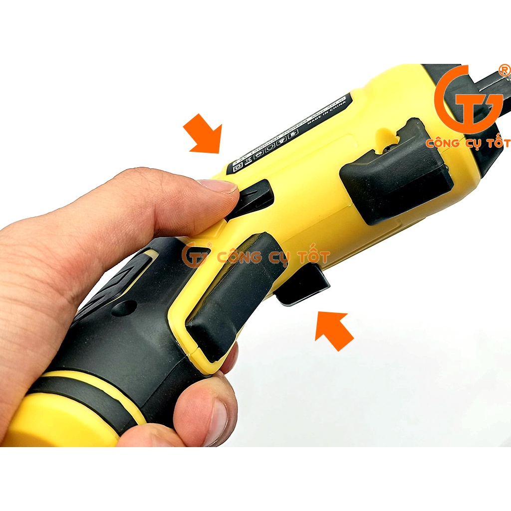 Máy đa năng 4 bầu khoan cắt mài chạy pin TMG
