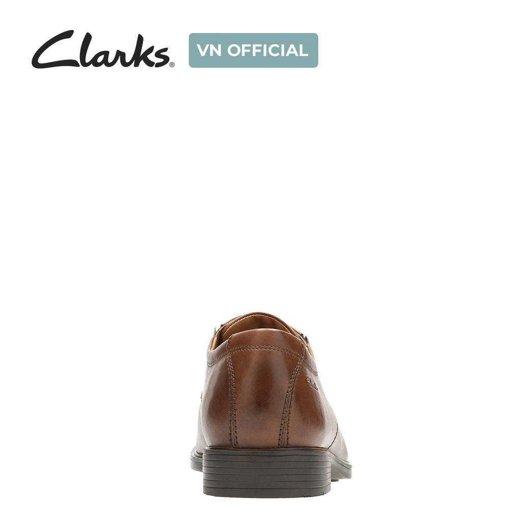Giày Tây Da Nam Buộc Dây Clarks Tilden Plain