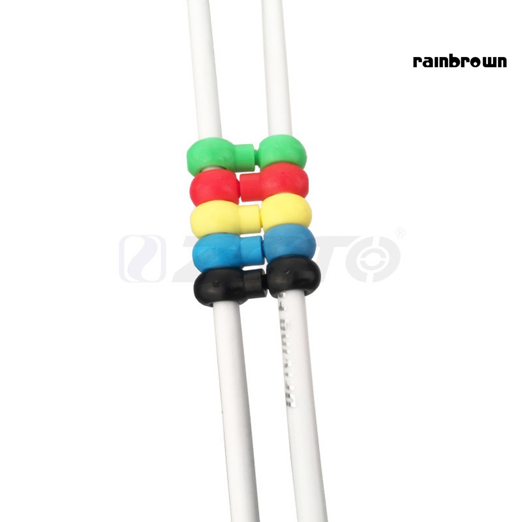 Set 20 Kẹp Dây Cáp Xe Đạp Hình Chữ S Có Thể Xoay Được Tiện Dụng