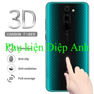 Xiaomi Note 8 Pro | Miếng carbon dán lưng chống xước