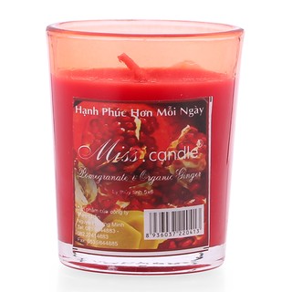 Nến thơm Miss Candle NQM0413 Lựu đỏ