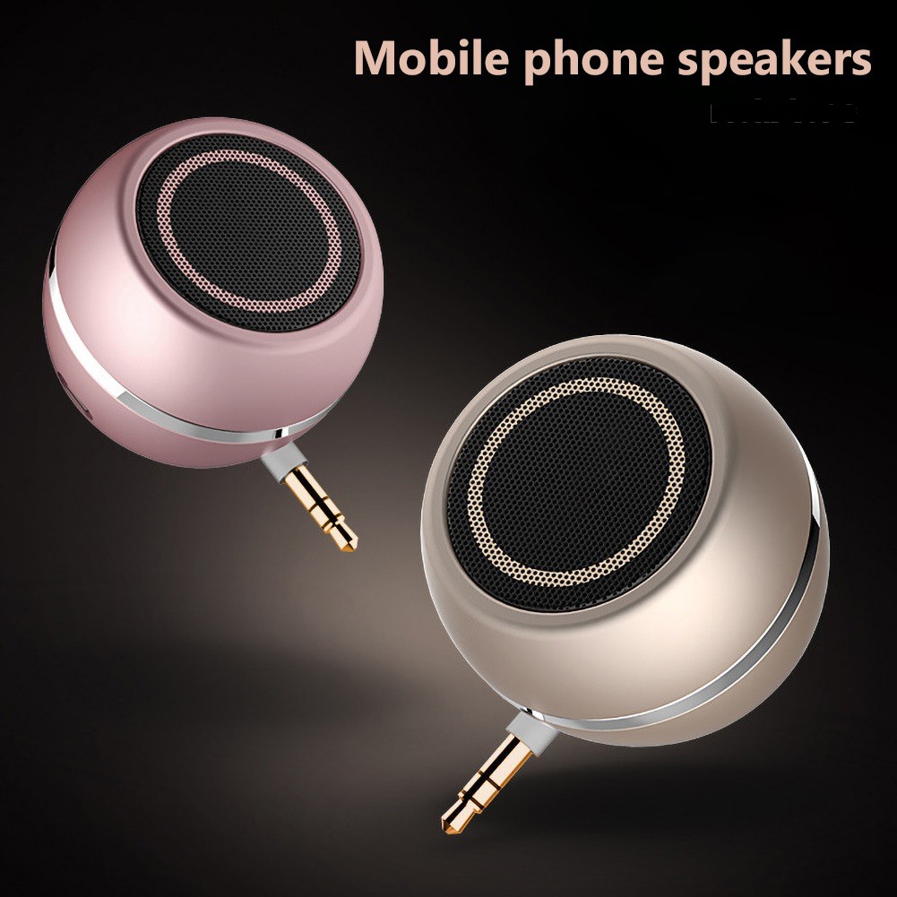 【Ready stock】 A5 3.5mm Mini Music Speaker Loudspeaker Sound Amplifier for Mobile Phone Laptop