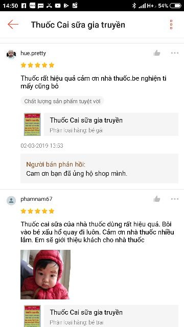 Thuốc cai sữa mẹo_ cam kết hiệu quả