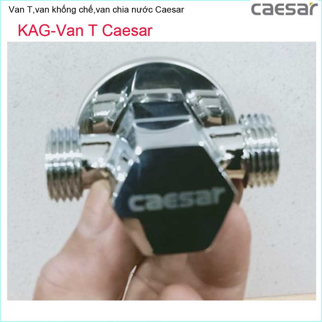 Van T Caesar KAG-BF427 giảm áp lực nước chữ T , van vòi Caesar KAG-Van T Caesar