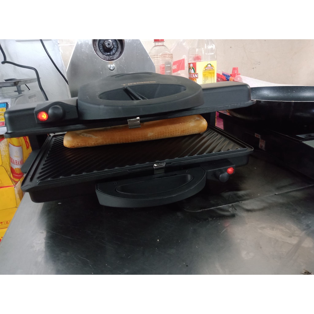 Máy kẹp nướng bánh mỳ chuyên dụng Tiross TS-965