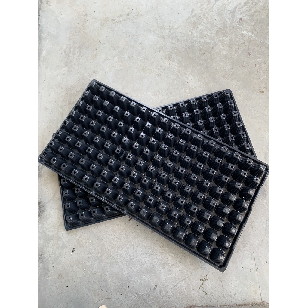 10 KHAY ƯƠM 128 LỖ NÔNG ( BẠT CHỐNG CỎ, LƯỚI CHỐNG NẮNG, DỊCH TRUYỀN CHO CÂY...)