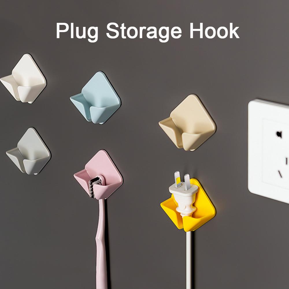 UUMIR Bộ 2 Móc Treo Phích Cắm Điện Tiện Dụng