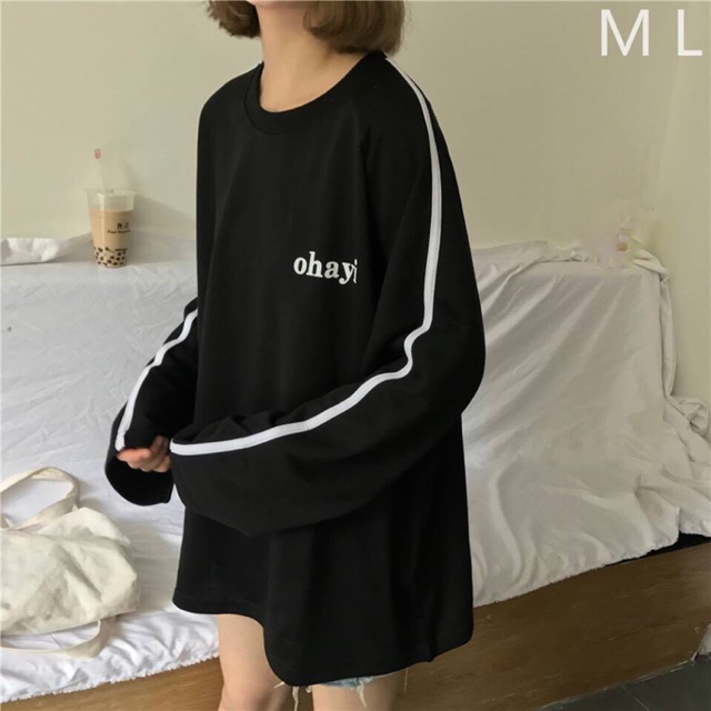 ÁO THUN TAY DÀI FORM RỘNG CÁ TÍNH
