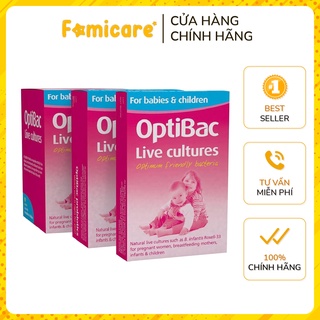 Men vi sinh Optibac hồng cho mẹ bầu và trẻ sơ sinh hộp 30 gói