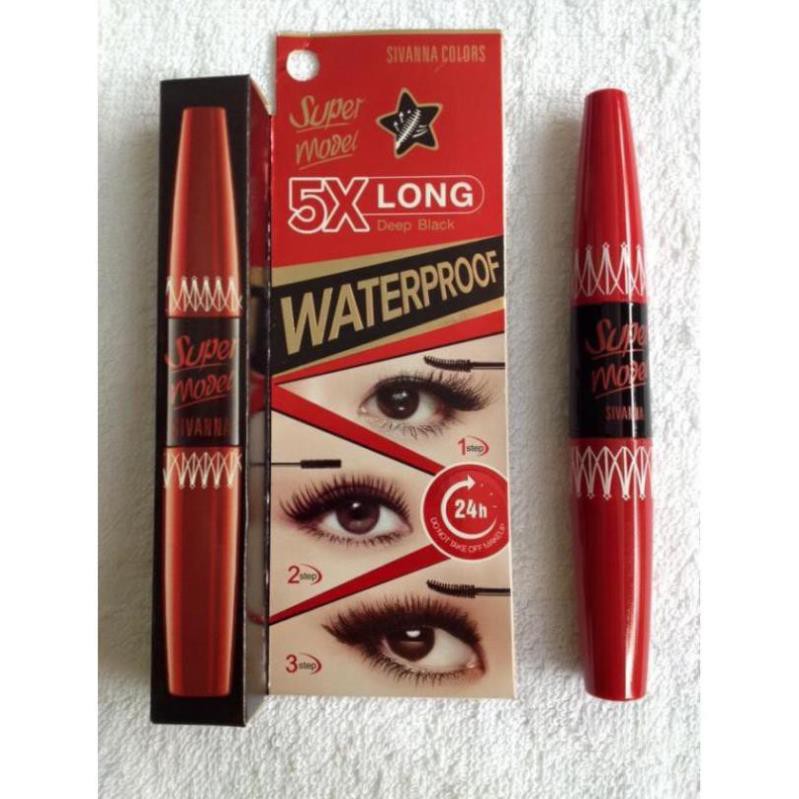 CHUỐT MI - siêu dài, bền màu, chống nước MASCARA SUPPER 5X model long deep black mi  G066 [Đang Sale – FreeShip] | BigBuy360 - bigbuy360.vn