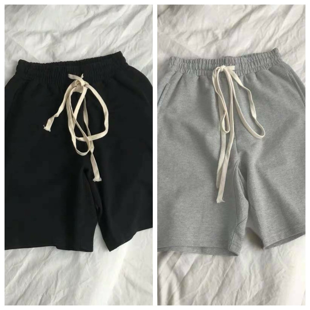 Quần đùi Unisex buộc dây BASIC quần short nam nữ cạp chun thể thao đi chơi chất thun mềm mát - VIETSTAR | BigBuy360 - bigbuy360.vn
