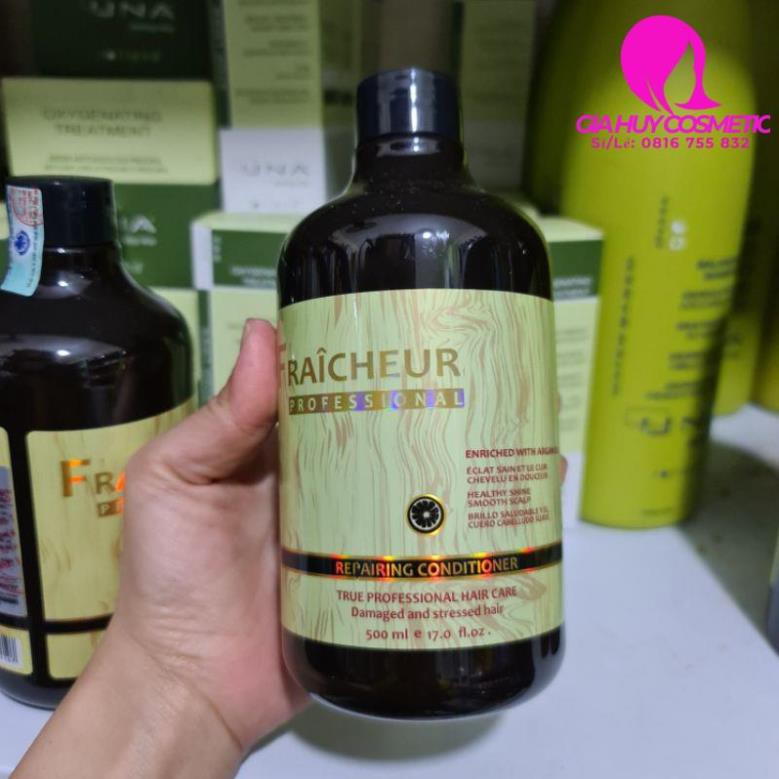 DẦU GỘI XẢ PHỤC HỒI FRAICHEUR REPAIR 500ml -  800ml*2