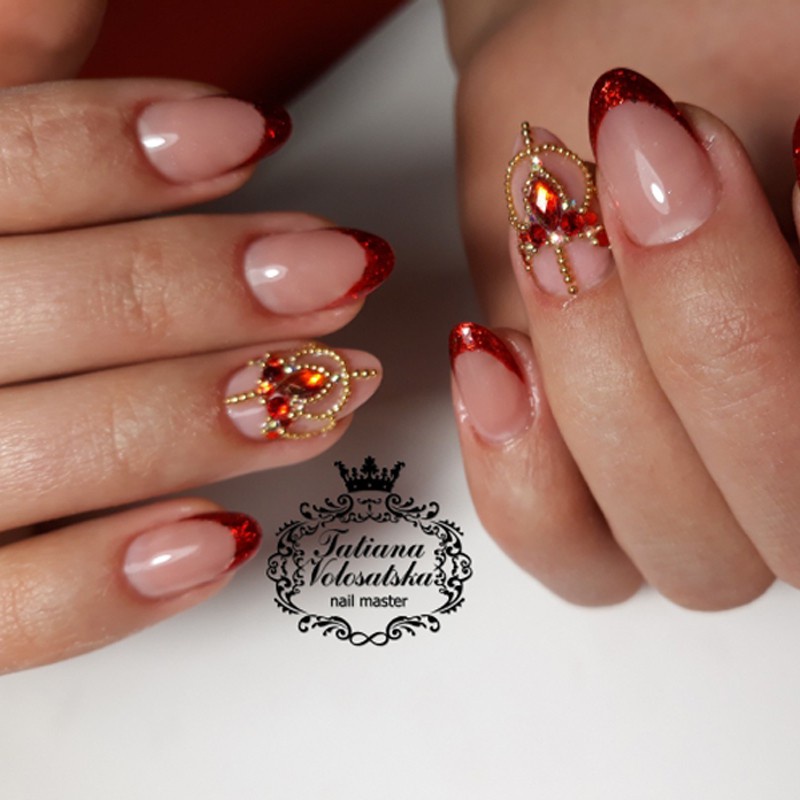 Hạt Kim Loại Mini Bằng Thép Không Gỉ Trang Trí Móng Tay 3D