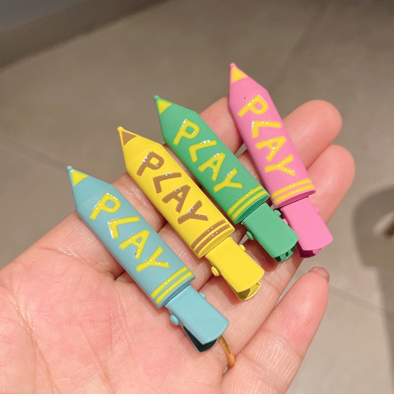 Kẹp tóc thiết kế kiểu dáng bút chì độc đáo cho bé gái