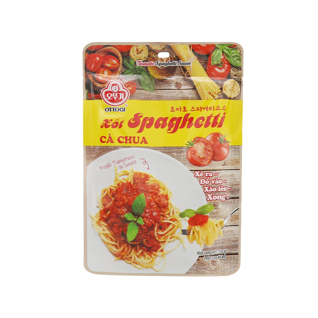 Xốt (Sốt) Spaghetti cà chua 110gram - Gói gia vị