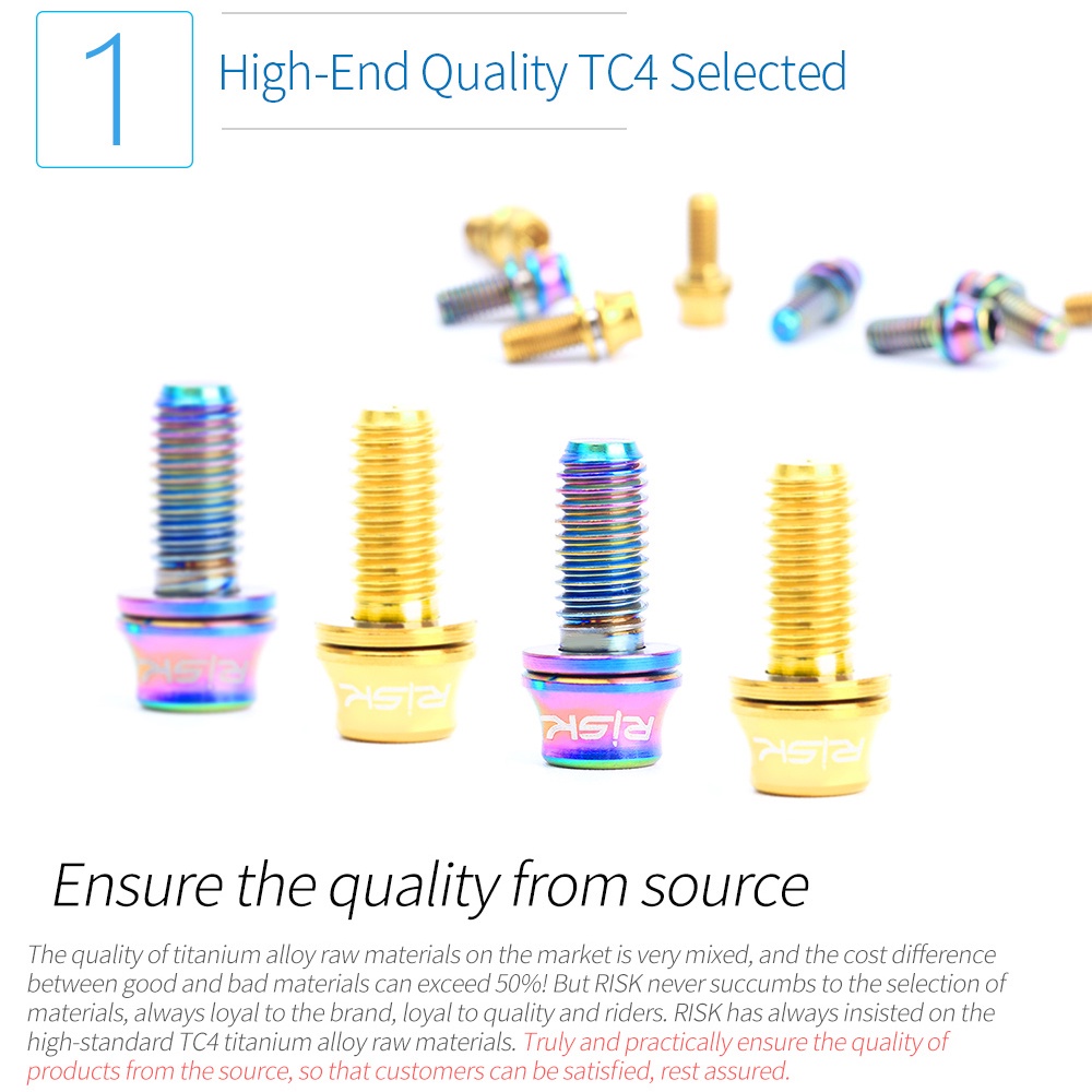 1 Cặp Ốc Vít M5X12mm Cho Khung Xe Đạp