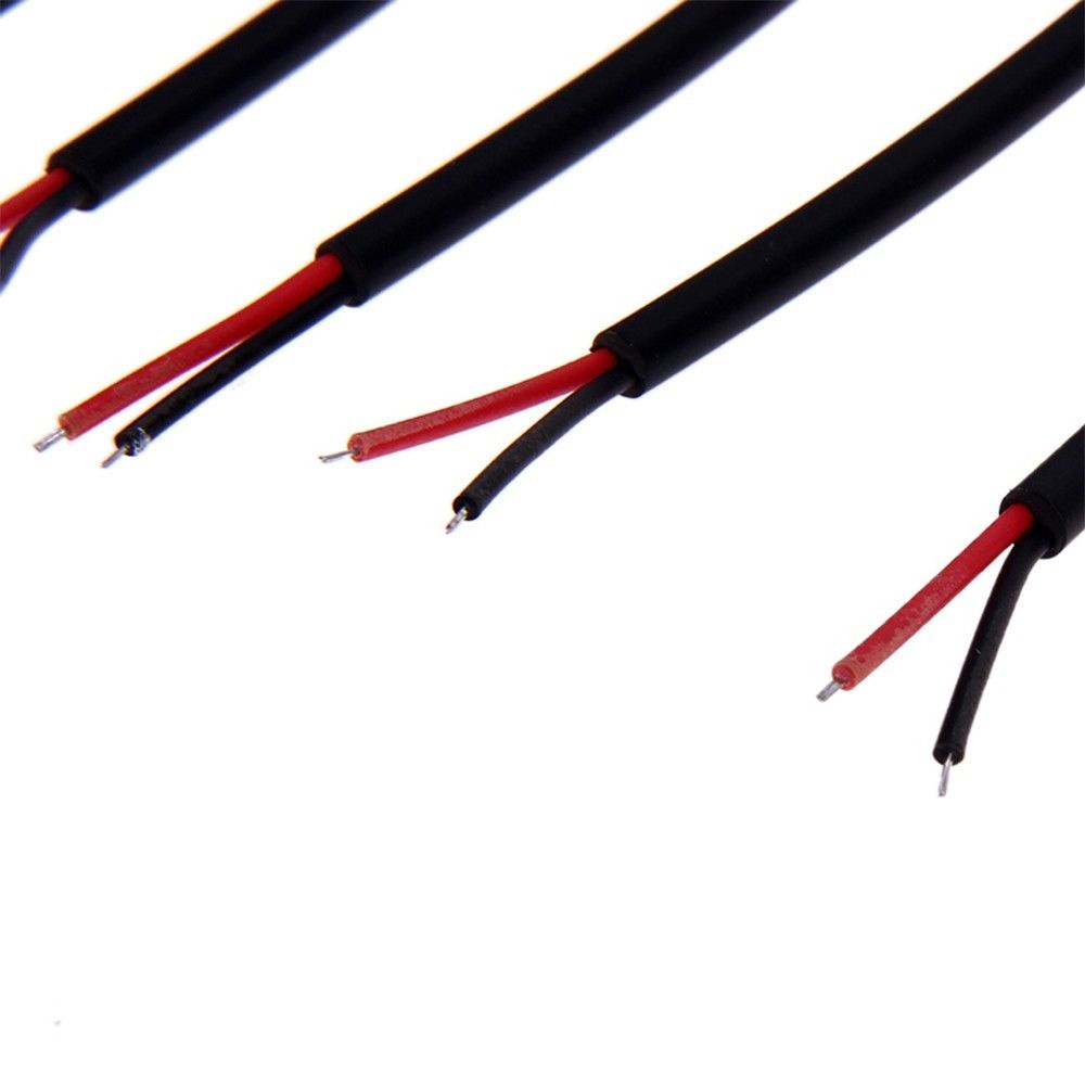 Set 5 Cặp Dây Cáp Nối Dài 15cm 5.5x2.1mm 12v Nhiều Màu Sắc