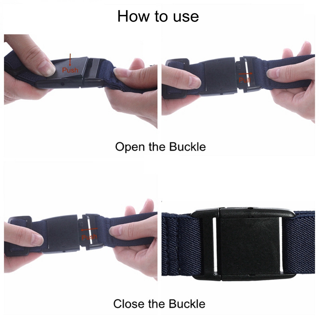 Women Adjustable Invisible Belts Elastic Solid Cotton Belt