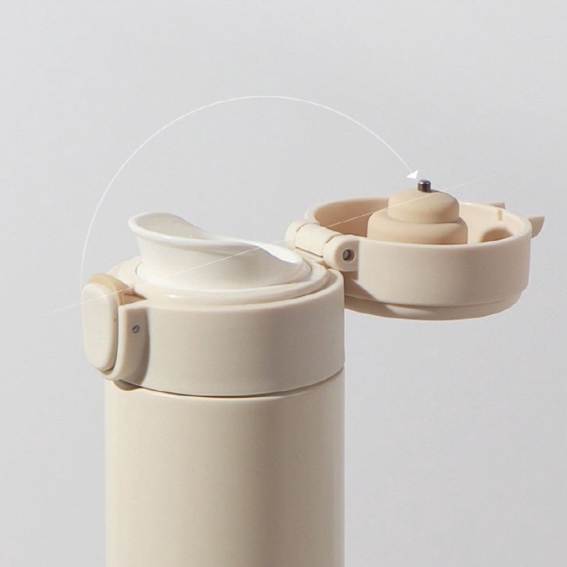 Bình nước giữ nhiệt pha sữa hiển thị nhiệt độ cao cấp Edison 350ml, 500ml