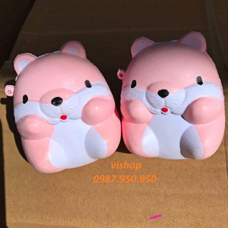 SQUISHY chuột hamster ngồi (nhiều màu )