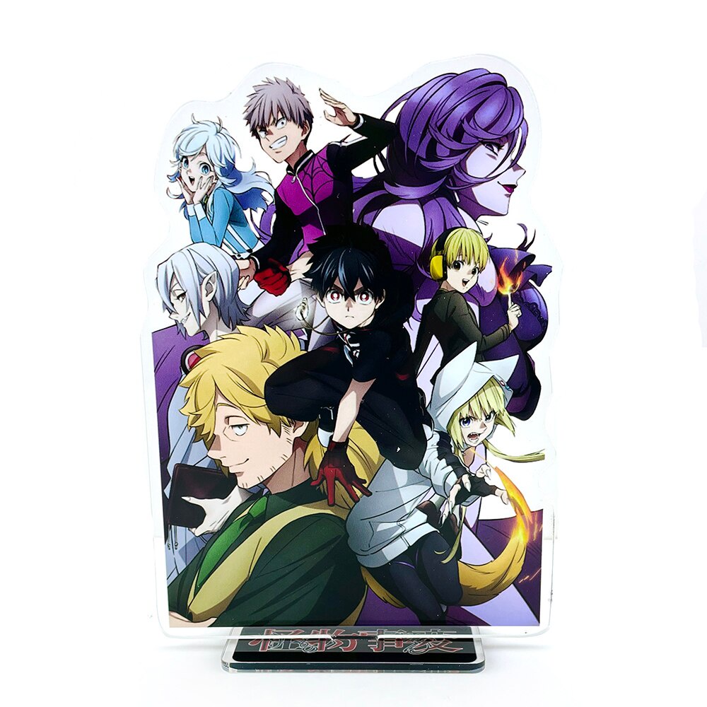 Kemono Jihen Kabane Akira Shiki Kohachi Kon Yoko acrylic đứng hoa văn bánh topper tấm anime