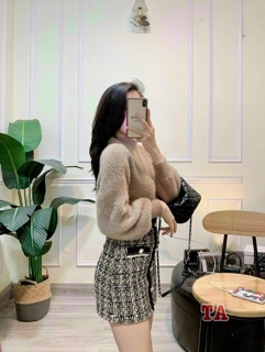 Áo lông thỏ hàng đẹp Quảng Châu